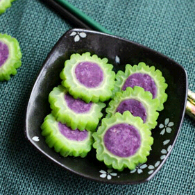 紫薯苦瓜圈-菜无忌