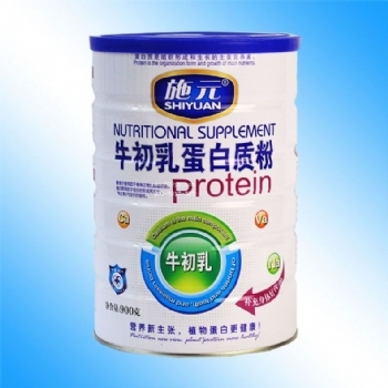 施元牛初乳蛋白质粉900g植物蛋白粉营养一件代发