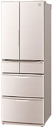 夏普(SHARP) SJ-XF47A-C 452L 净离子群急速制冰 热物冷冻 风冷无霜 日本原装进口多门冰箱 （梦幻粉）