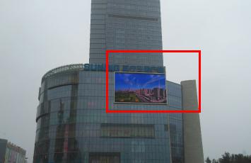 河北石家庄市商场媒体  LED  编号：HBJR-002