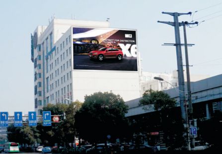 浙江温州市商场媒体汤家桥转盘国大广场楼体大牌编号：PT-007