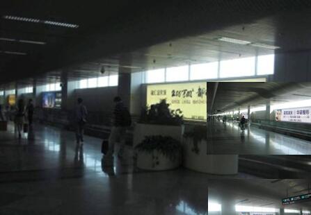 福州机场国内候机区 户内灯箱 编号：Ab6