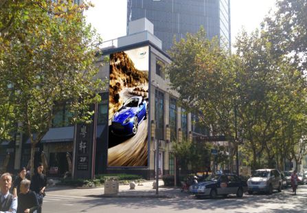 上海市写字楼媒体新天地济南路9号（九号公馆两侧）LED编号：RY-005
