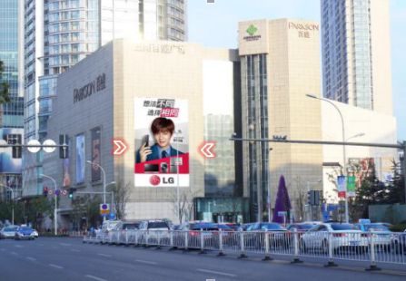 无锡中山路三阳百盛广场 LED 编号：FHDS-NJ-006