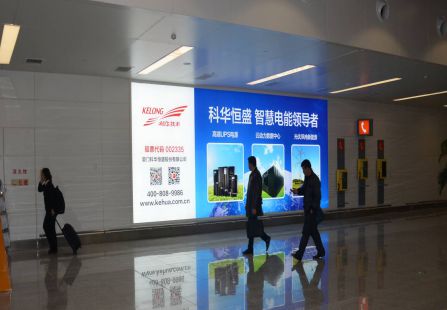 厦门机场 一楼行李提取厅行李厅墙面灯箱  编号：YSW-XM-APT4-F1DB-LW05