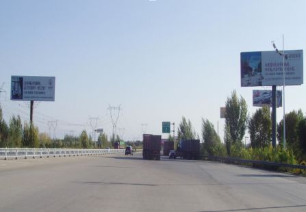 山西高速媒体大同收费站出入口（御河西路） 单立柱 编号：JJM-SXGS-001