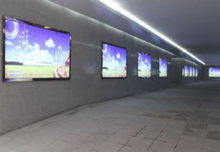四川 涪陵北站-出站通道 嵌入式灯箱 编号：PLB-007