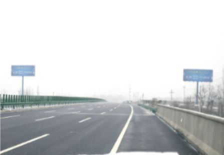 连霍高速渭南东西出口之间 单立柱 编号：YY-XA-017