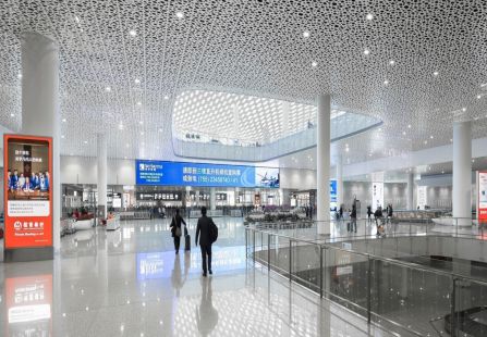 广东深圳市机场媒体深圳机场二层行李大厅灯箱编号：YSW-SZ-AP2-F2DB-LF01～09