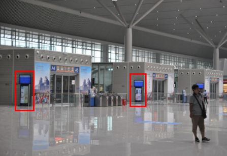 郑州东站 三层候车大厅 多媒体 编号：DHQMT-ZZD-009