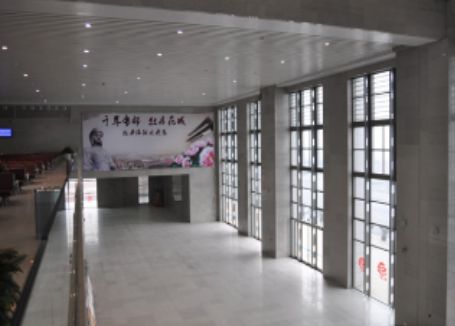 洛阳龙门站  中央大厅墙体看板 编号：DHQMT-LYLM-004