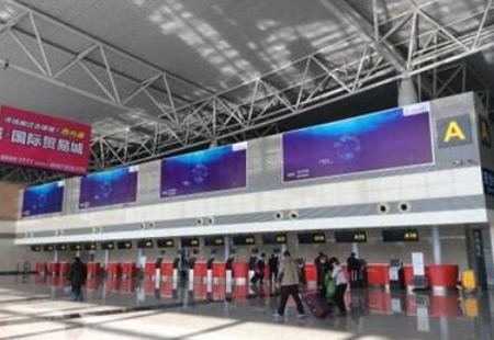 河北石家庄市机场媒体 机场二层出发客厅 灯箱  编号：GCCM-2A-04