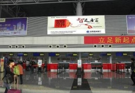 河北石家庄市机场媒体 二层出发客厅 灯箱 编号：GCCM-2B-06