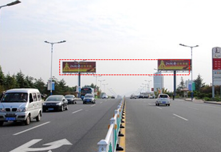 莱芜 长勺路与汶源大街路口以南 三面翻 编号：XPGG-LW-002