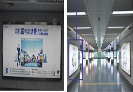 重庆 重庆江北国际机场航站楼到达层C指廊东头立柱（二层） 灯箱 编号：AM-CQ-035
