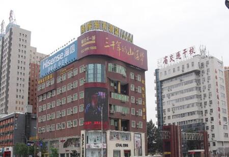 山西太原市 写字楼媒体亲贤北街与体育路交叉口东南角楼顶大牌    编号：HB-TY-032
