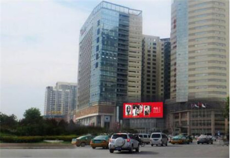 陕西省西安市交通路网媒体一环-玉祥门蔚蓝国际LED编号：LED 010