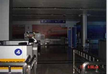 烟台 国际厅一层到达大厅 灯箱 编号：X-21