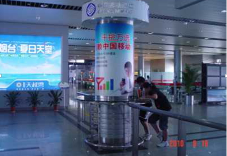 烟台 Y1:机场国内一层出发大厅 Y2:机场国内一层到达大厅 Y3:机场际国二层出发大厅 Y1:包柱灯箱 Y2、Y3:包柱 编号：GCCM-YT-Y1-3