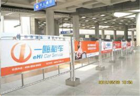 北京市 地铁媒体 6号线A+级别站进出口通道或换乘站换乘通道内 导流看板 编号：JZSS-BJ-014