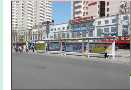 河北保定市公交媒体 河北保定市公交车候车亭 候车亭广告 编号：LQGG-BD-016
