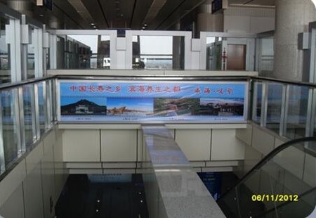 威海 大水泊国际机场国内二层到达一层行李提取口 灯箱 编号：GCCM-WB-L15