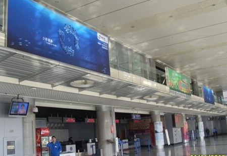 威海 大水泊国际机场机场出发大厅 单面灯箱 编号：GCCM-WD-L5
