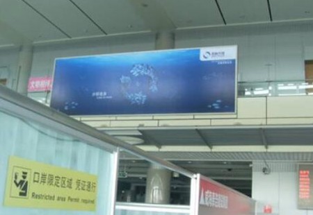 威海 大水泊国际机场机场到达大厅 单面灯箱 编号：GCCM-WD-L8