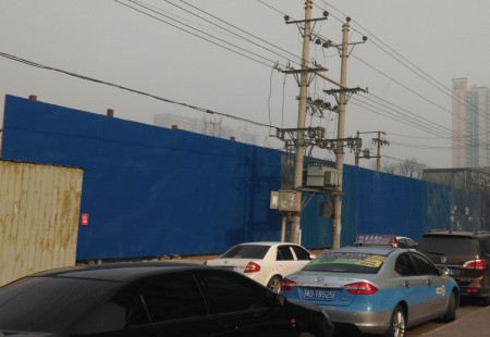 河北邯郸市交通路网媒体 浴新街与火磨街（小街巷） 看板 编号：BEMT-HD-031