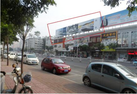 河北省石家庄市 交通路网媒体 帝达购物广场正门入口处楼顶 楼顶大牌 编号：SKGG-ZJK-006
