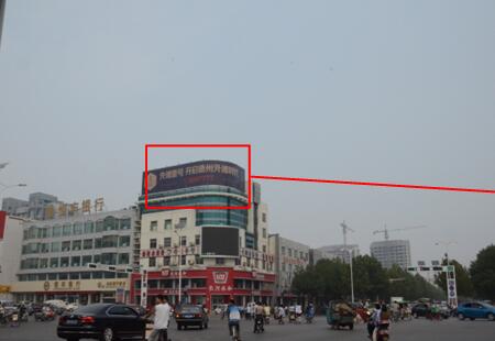 山东德州市 交通网路媒体 德州湖滨中大道与三八路交汇处 三面翻  编号：XPGG-DZ-002