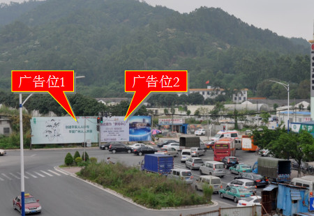 广东广州市交通路网媒体 天河区科韵路段 大牌 编号：GZHC-GZ-032