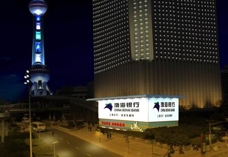 上海市交通路网媒体陆家嘴地铁广场灯箱：GYWJ-SH-001