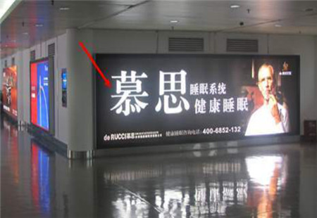 广东深圳市机场媒体深圳宝安国际机场A到达厅推荐位置灯箱编号：JCGG-SZ-022