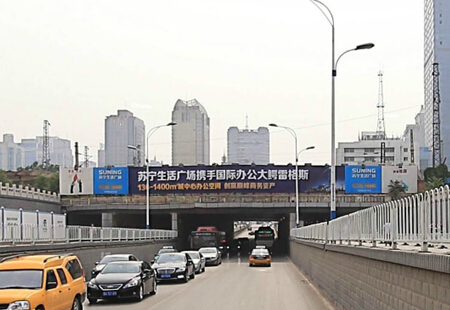 河北石家庄市 交通路网媒体山路桥体广告编号：JSGG-SJZ-026
