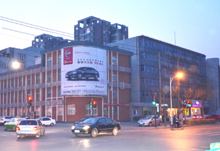 河北廊坊市 商场媒体 建国路与建设路交汇 三面翻    编号：JSGG-LF-007