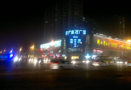 河北邢台市 商场媒体邢台市核心商业中心--邢台市四A级公寓楼时代广场三、四层楼楼面三面翻  编号：JSGG-XT-006