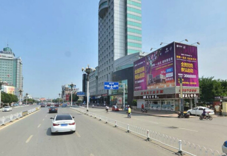 河北沧州市 商场媒体 沧州市新华东路沧州商城旁 三面翻 编号:JSGG-CZ-012