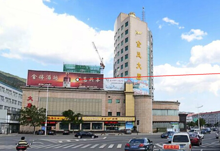 河北张家口市 交通路网媒体   张家口市古宏大街主街道与长青路交口  三面翻   编号：JSGG-ZJK-012