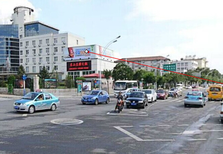 河北张家口市 交通路网媒体   张家口市中心繁华主街道  三面翻   编号：JSGG-ZJK-017