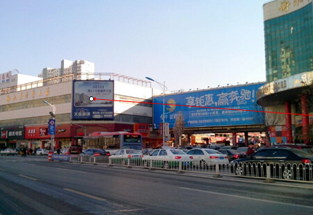 河北衡水市 交通路网媒体   衡水百货旁天桥 三面翻   编号：JSGG-HS-004