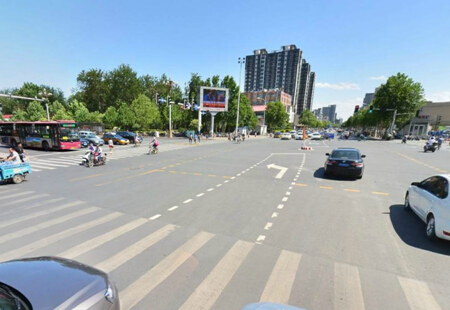 河北石家庄市 交通路网媒体 石家庄裕华路与友谊大街J交口LED  编号：JSGG-SJZ-008