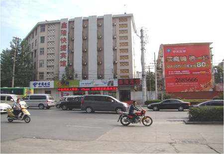 合肥 北一环与蒙城路交口东南角墙体 墙体 编号：BQCM-HF-018