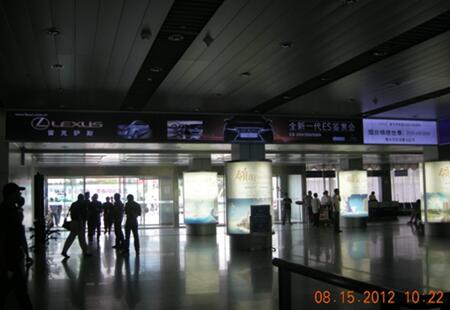 烟台 烟台国际机场国内厅一层到达大厅灯箱（LED发光形式）编号：B-16