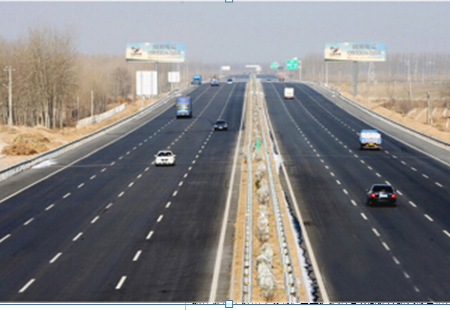 河北省高速媒体石黄高速辛集出入口附近路北K238+500 立柱  编号：HSCM-HB-025
