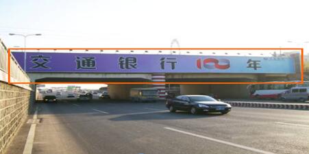 河南郑州市交通路网媒体中州大道货站街口跨线桥编号：YZSQ-ZZ-001