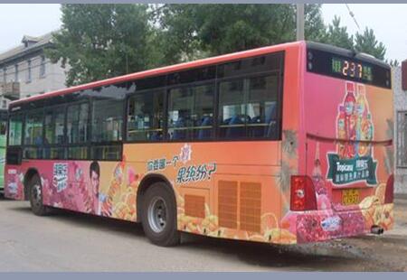 辽宁沈阳市公交媒体单层公交237、244、333、231、295、296路车身编号：DFZL-SY-004