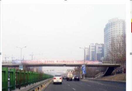 黑龙江哈尔滨市交通路网媒体哈平路人行过街天桥跨线桥编号：HRB-SSCB-002
