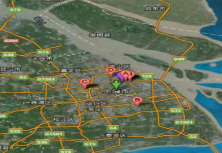 上海市商场媒体宝山万达广场LED编号：JSD-SH-080