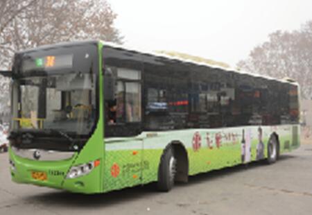 江苏徐州市公交媒体徐州S级公交车车身编号：ZDGG-XZ-009